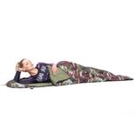 Sac de dormit, turistic, 2 in 1, camuflaj, 210x73 cm, Springos fotografia produsului View 11 S