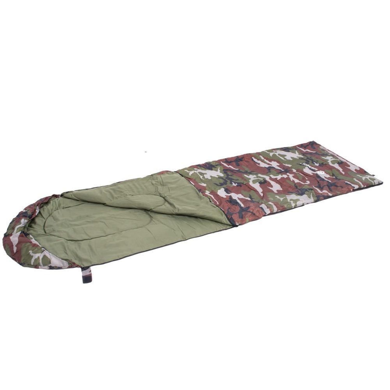 Sac de dormit, turistic, 2 in 1, camuflaj, 210x73 cm, Springos fotografia produsului View 24 L