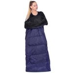 Sac de dormit, turistic, 2 in 1, albastru, 190x73 cm, Springos fotografia produsului View 7 S