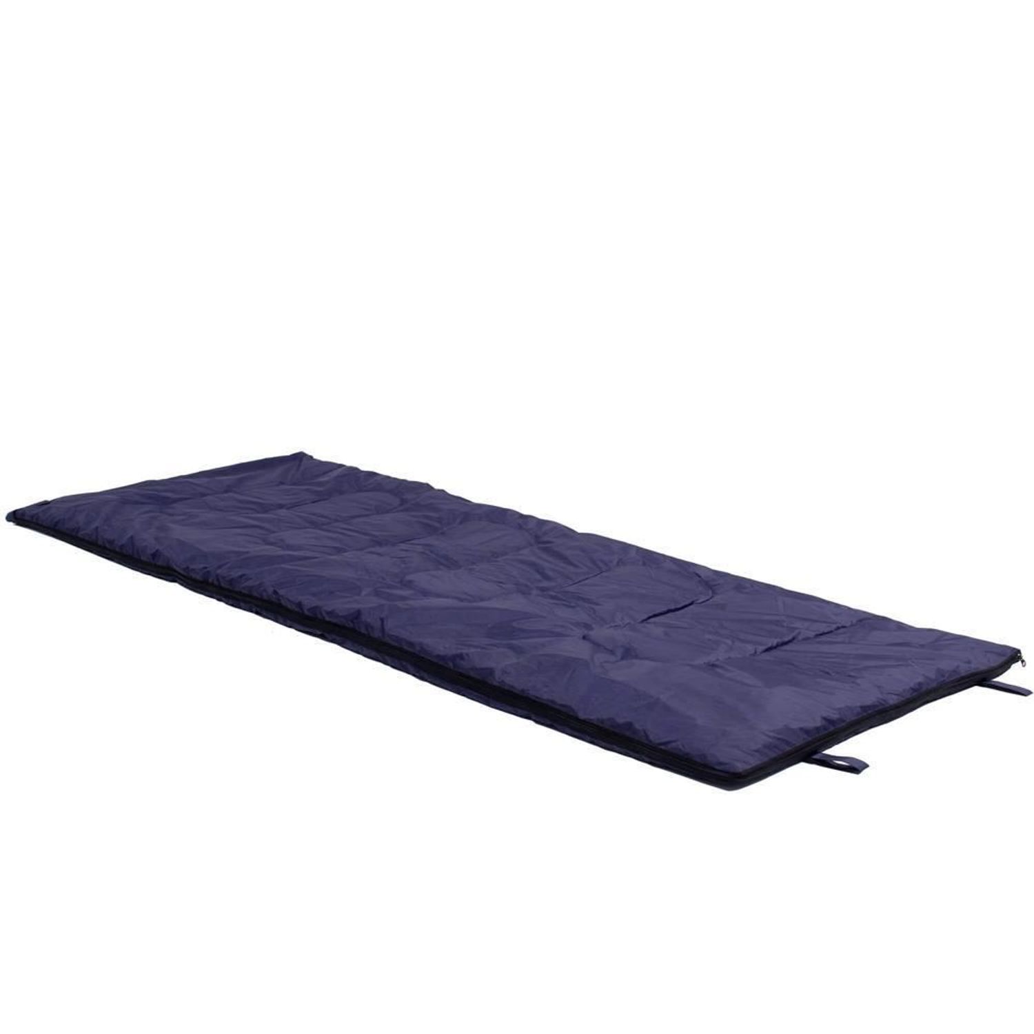Sac de dormit, turistic, 2 in 1, albastru, 190x73 cm, Springos fotografia produsului View 22 L