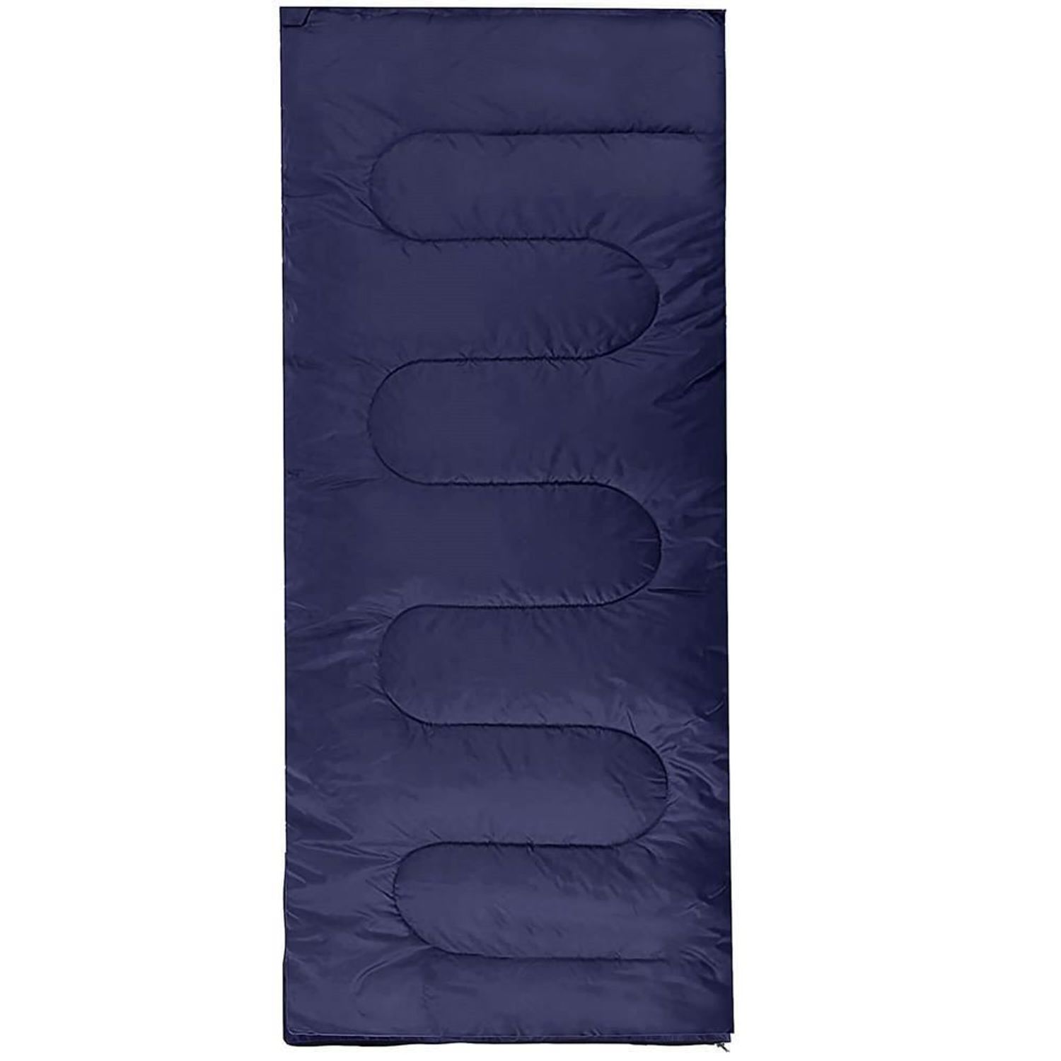 Sac de dormit, turistic, 2 in 1, albastru, 190x73 cm, Springos fotografia produsului
