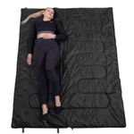 Sac de dormit, turistic, 2 in 1, albastru, 190x73 cm, Springos fotografia produsului View 13 S