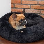 Culcus moale, pentru caine/pisica, negru, 60 cm fotografia produsului View 13 S