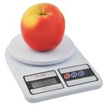 Cantar electronic de bucatarie, max 7 kg, alb, 2xAA, 14.5 cm/14x24 cm fotografia produsului View 2 S