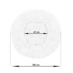 Culcus moale, pentru caine/pisica, gri, 100 cm fotografia produsului View 15 S