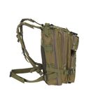 Ghiozdan/rucsac tactic, 5 compartimente, poliester 600D, verde, 20 L, 29x20x45 cm, Isotrade fotografia produsului View 6 S