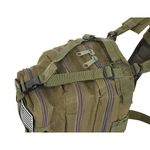 Ghiozdan/rucsac tactic, 5 compartimente, poliester 600D, verde, 20 L, 29x20x45 cm, Isotrade fotografia produsului View 15 S
