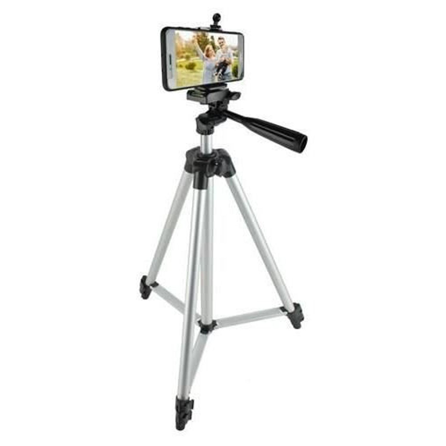 Trepied/suport smartphone, pentru selfie, cu telecomanda, bluetooth, 45-133 cm fotografia produsului View 5 L