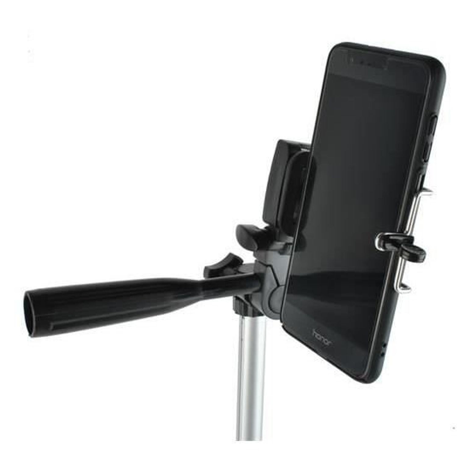 Trepied/suport smartphone, pentru selfie, cu telecomanda, bluetooth, 45-133 cm fotografia produsului View 14 L