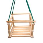 Leagan pentru copii, lemn, 33x34x32 cm, Springos fotografia produsului