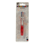 Pix ballpoint cu 4 culori interschimbabile, varf de 0.7mm - Rosu fotografia produsului