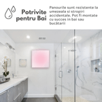 Panou radiant premium cu infrarosu NovoSun 950W, cu termostat programabil fotografia produsului View 7 S