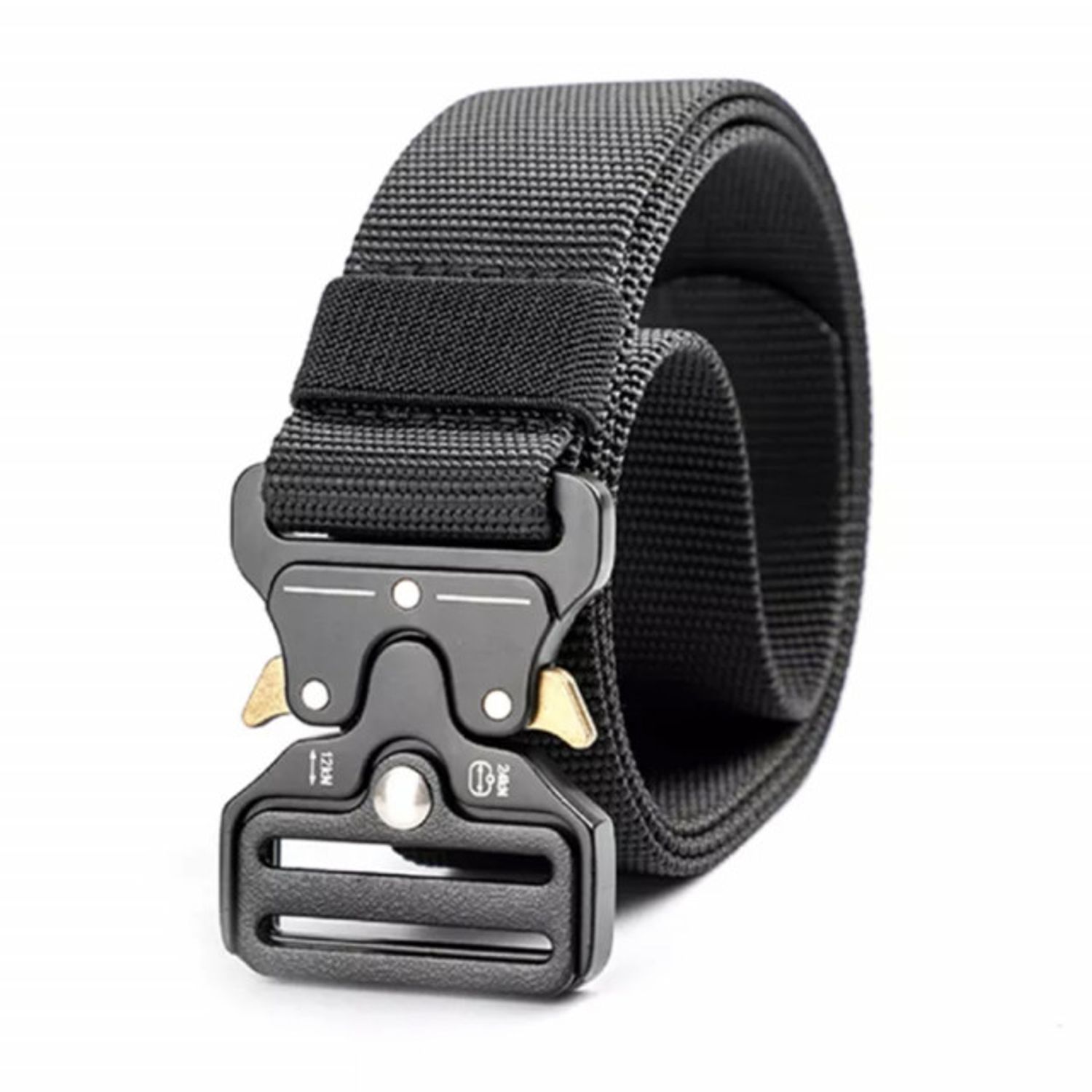 Curea centura Pufo Tactical Combat pentru barbati 3.8 x 123 cm, rezistent, gri fotografia produsului