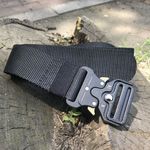 Curea centura Pufo Tactical Combat pentru barbati 3.8 x 123 cm, rezistent, gri fotografia produsului View 4 S