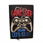 Agenda Pufo A5 nedatata Game Over 96 foi 21 x 15 cm fotografia produsului