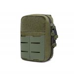 Mini borseta Pufo Army pentru curea, 13 x 9 cm, verde fotografia produsului View 2 S