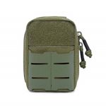 Mini borseta Pufo Army pentru curea, 13 x 9 cm, verde fotografia produsului