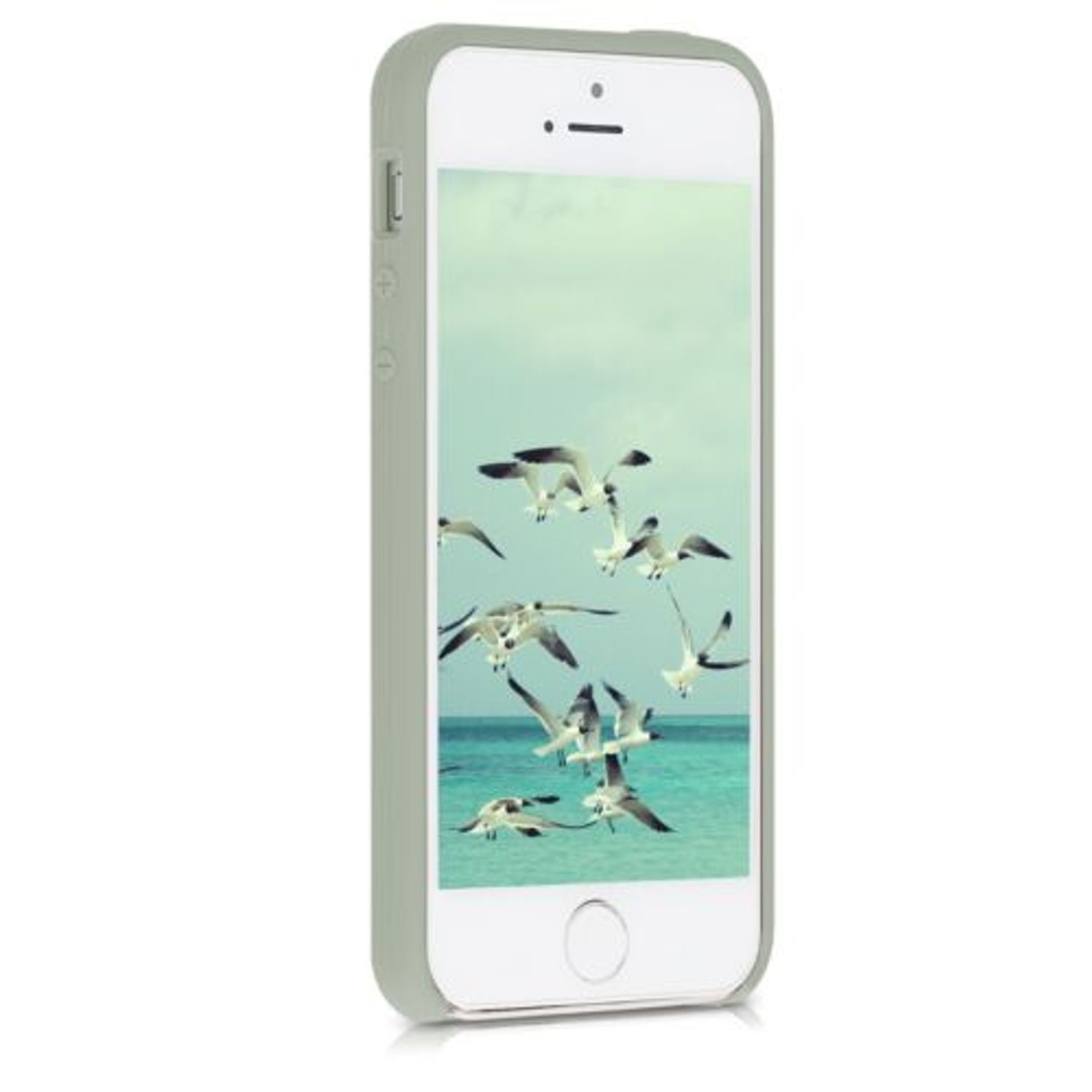 Husa pentru Apple iPhone 5/iPhone 5s/iPhone SE, Silicon, Verde, 42766.172 fotografia produsului View 3 L