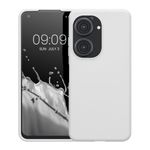 Husa Kwmobile pentru Asus Zenfone 9, Silicon, Alb, 59449.48 fotografia produsului