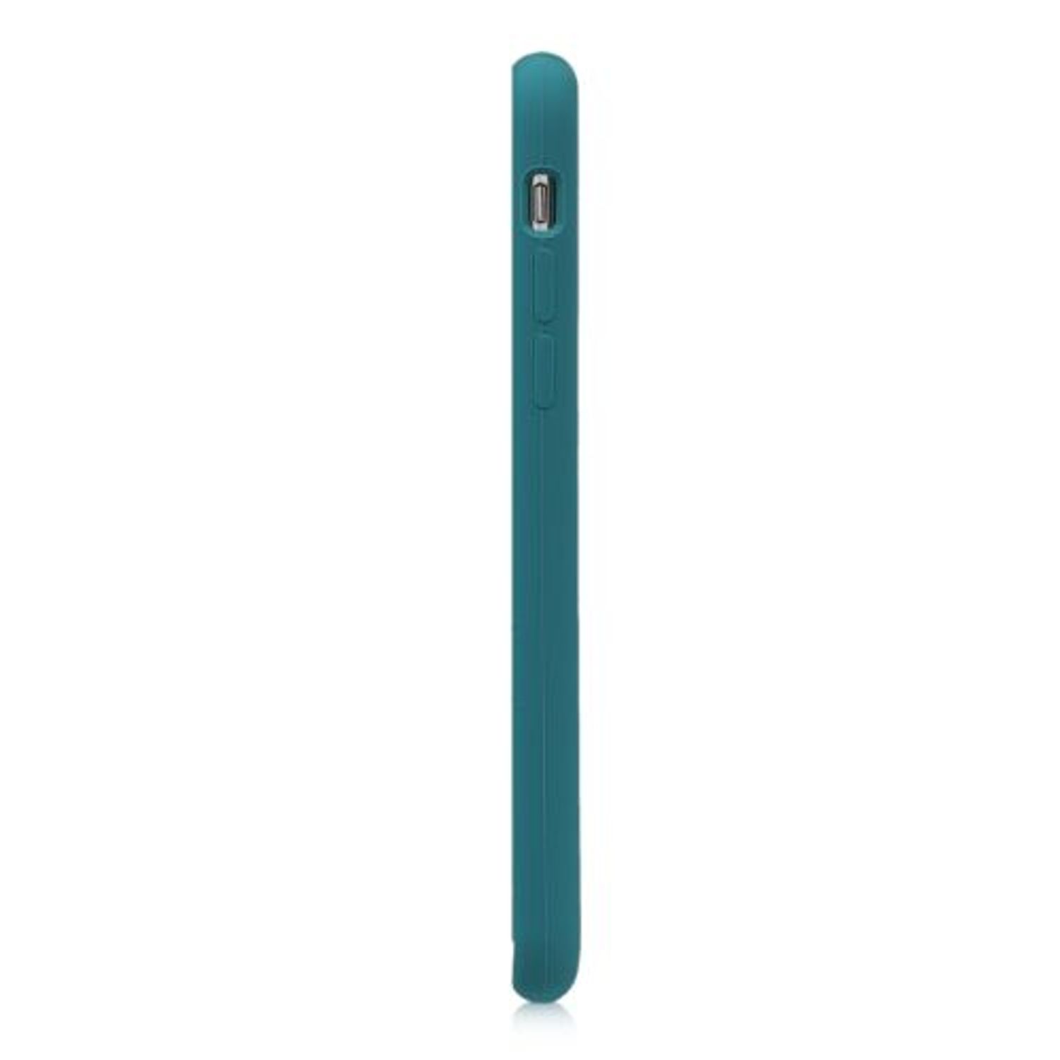 Husa pentru Apple iPhone X/iPhone XS, Silicon, Verde, 42495.57 fotografia produsului View 3 L