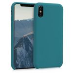 Husa pentru Apple iPhone X/iPhone XS, Silicon, Verde, 42495.57 fotografia produsului