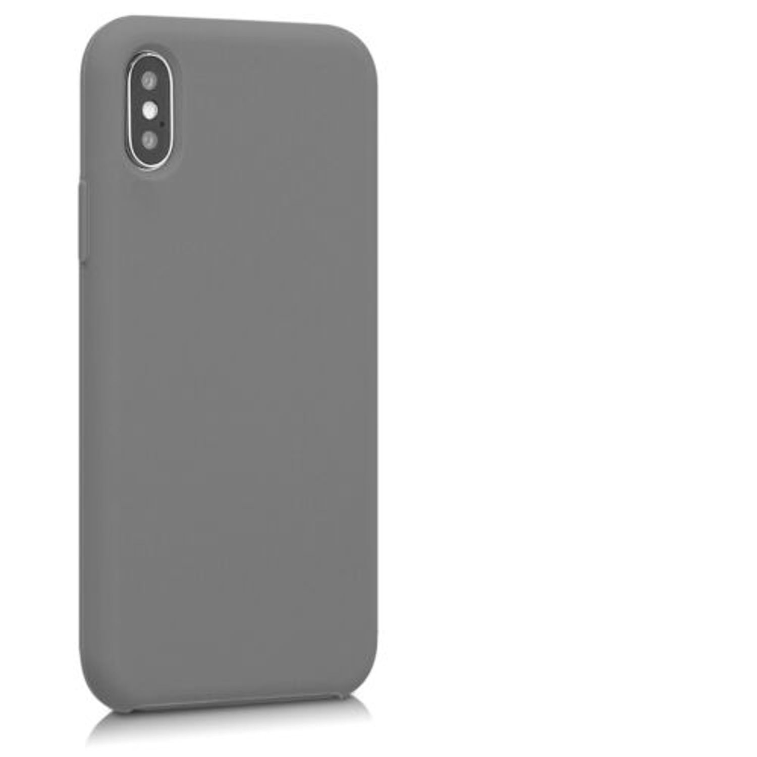 Husa pentru Apple iPhone X/iPhone XS, Silicon, Gri, 42495.155 fotografia produsului View 8 L