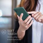 Husa Kwmobile pentru Samsung Galaxy A22 5G, Silicon, Verde, 55489.171 fotografia produsului View 3 S