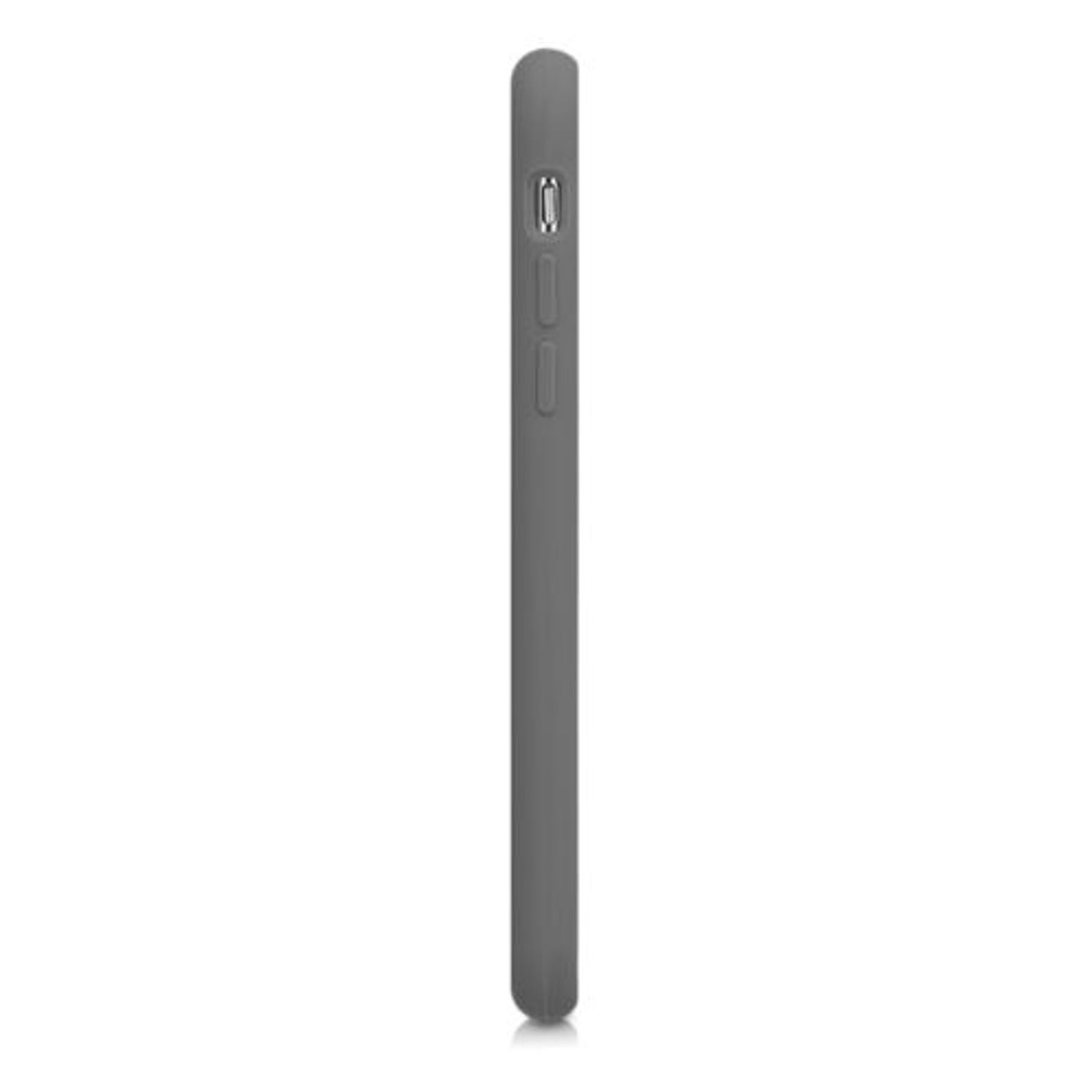 Husa pentru Apple iPhone X/iPhone XS, Silicon, Gri, 42495.155 fotografia produsului View 5 L