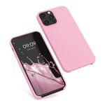 Husa Kwmobile pentru Apple iPhone 12 Pro Max, Silicon, Roz, 52644.110 fotografia produsului