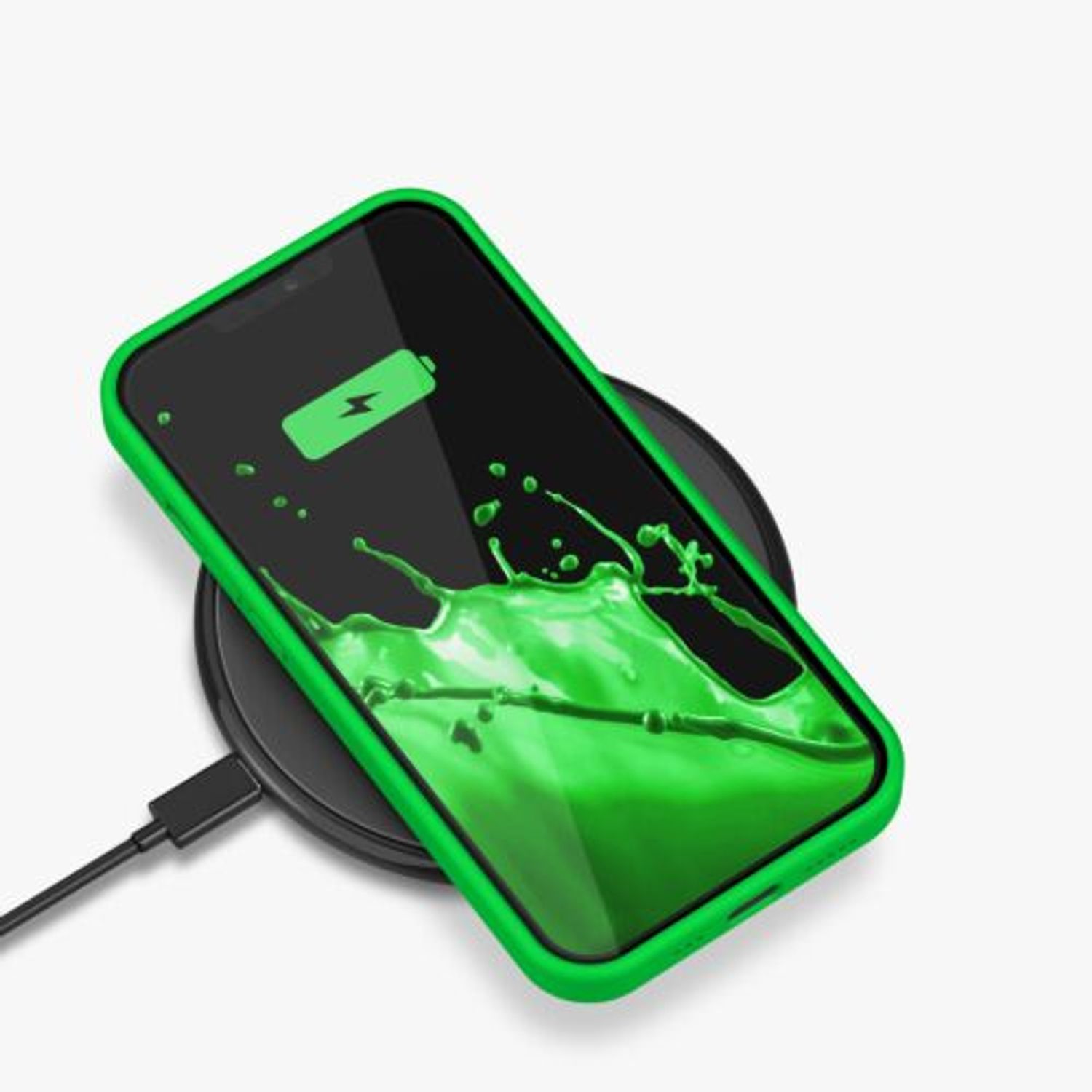 Husa Kwmobile pentru Apple iPhone 13, Silicon, Verde, 55878.44 fotografia produsului View 10 L