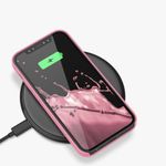 Husa Kwmobile pentru Apple iPhone 12/iPhone 12 Pro, Silicon, Roz, 52641.110 fotografia produsului View 10 S