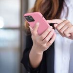 Husa Kwmobile pentru Apple iPhone 12/iPhone 12 Pro, Silicon, Roz, 52641.110 fotografia produsului View 9 S