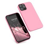 Husa Kwmobile pentru Apple iPhone 12/iPhone 12 Pro, Silicon, Roz, 52641.110 fotografia produsului