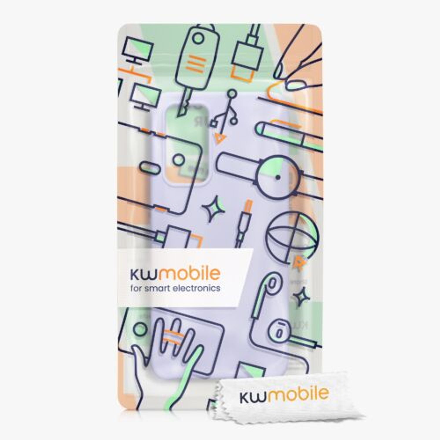 Husa Kwmobile pentru Xiaomi 12 Lite, Silicon, Mov, 59471.139 fotografia produsului View 6 L