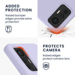 Husa Kwmobile pentru Xiaomi 12 Lite, Silicon, Mov, 59471.139 fotografia produsului View 3 S