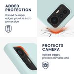 Husa Kwmobile pentru Xiaomi 12 Lite, Silicon, Verde, 59471.200 fotografia produsului View 3 S