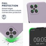 Husa Kwmobile pentru Honor X8, Silicon, Mov, 58396.108 fotografia produsului View 3 S