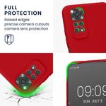 Husa Kwmobile pentru Xiaomi Redmi Note 11/Redmi Note 11s, Silicon, Rosu, 57918.229 fotografia produsului View 3 S