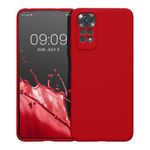Husa Kwmobile pentru Xiaomi Redmi Note 11/Redmi Note 11s, Silicon, Rosu, 57918.229 fotografia produsului