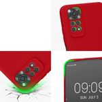 Husa Kwmobile pentru Xiaomi Redmi Note 11/Redmi Note 11s, Silicon, Rosu, 57918.229 fotografia produsului View 7 S