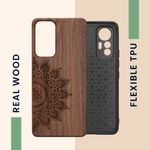 Husa Kwmobile pentru Xiaomi 12 Lite, Lemn, Maro, 59408.02 fotografia produsului View 4 S