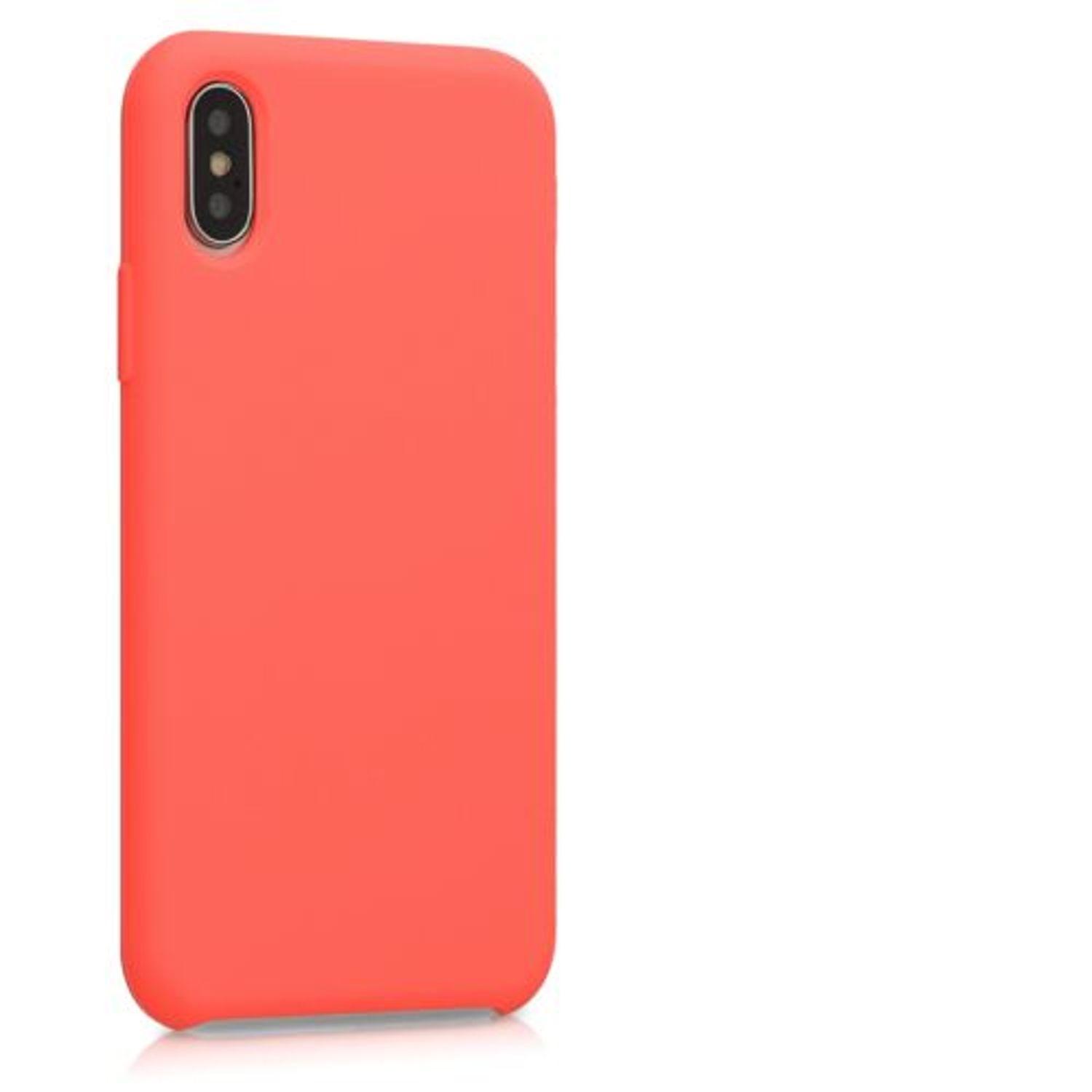 Husa pentru Apple iPhone X/iPhone XS, Silicon, Rose Gold, 46313.141 fotografia produsului View 9 L