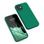 Husa Kwmobile pentru Apple iPhone 12/iPhone 12 Pro, Silicon, Verde, 53938.142 fotografia produsului