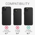 Husa Kwmobile pentru Apple iPhone 12/iPhone 12 Pro, Silicon, Albastru, 53938.228 fotografia produsului View 5 S