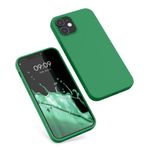 Husa Kwmobile pentru Apple iPhone 12/iPhone 12 Pro, Silicon, Verde, 53938.227 fotografia produsului