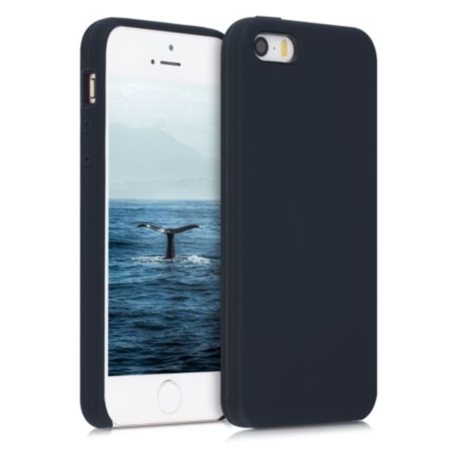 Husa pentru Apple iPhone 5/iPhone 5s/iPhone SE, Silicon, Albastru, 42766.186 fotografia produsului