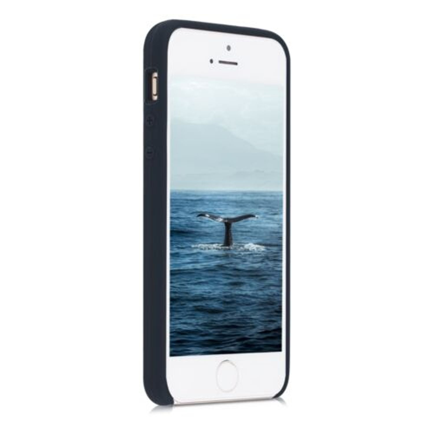 Husa pentru Apple iPhone 5/iPhone 5s/iPhone SE, Silicon, Albastru, 42766.186 fotografia produsului View 3 L