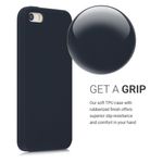 Husa pentru Apple iPhone 5/iPhone 5s/iPhone SE, Silicon, Albastru, 42766.186 fotografia produsului View 4 S