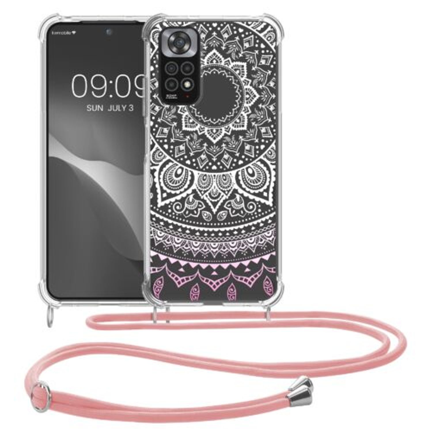 Husa Kwmobile pentru Xiaomi Redmi Note 11/Redmi Note 11s, Silicon, Multicolor, 58196.05 fotografia produsului