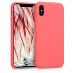 Husa pentru Apple iPhone X/iPhone XS, Silicon, Roz, 46313.103 fotografia produsului